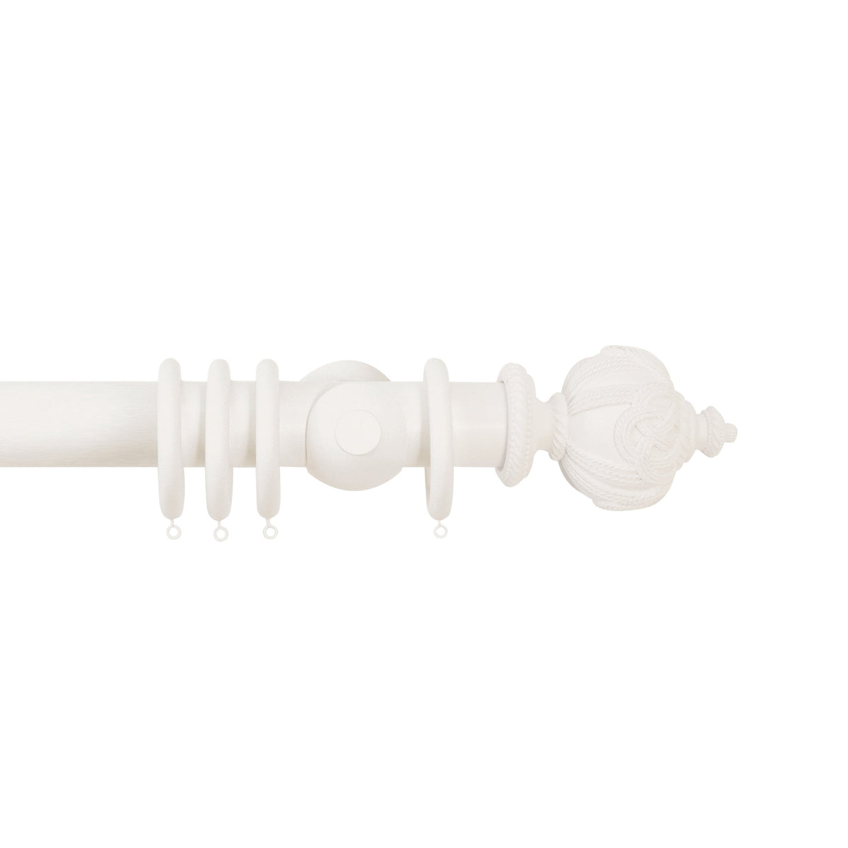 63mm Handcrafted Grande Rope Complete Pole Set - Cotton – Surrey Lifestyle